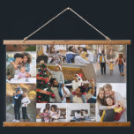 Design Your Own 9 Photo Collage Hanging Tapestry<br><div class="desc">Customize your own personal photography. You can make this custom product for special occasions like weddings,  birthdays,  Christmas,  Holidays,  Memorials,  Graduation,  Anniversaries and more. It can also be given as a gift to your best friend,  close friend,  family,  and relatives.</div>