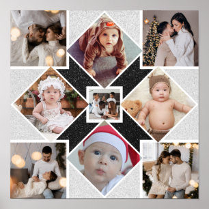 Design Your Own 9 Photo Collage Poster