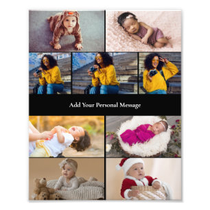Design Your Own 9 Photo Collage Print