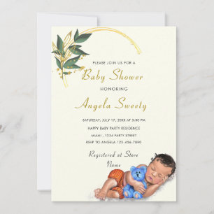 Design Your Own Baby Boy Shower Invitation Example