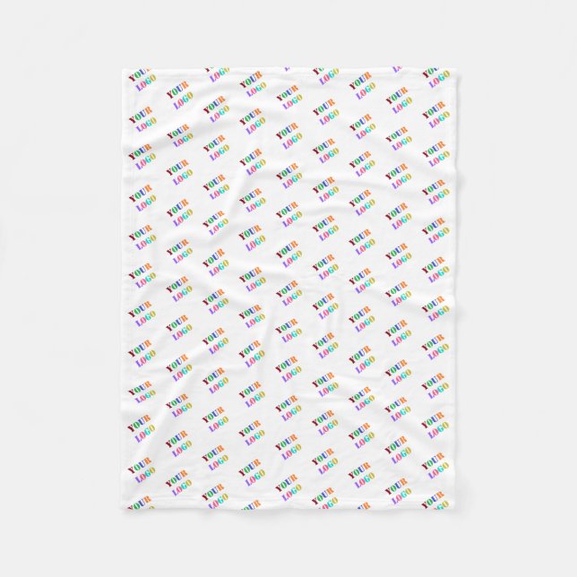 Design Your Own Branded Fleece Blanket Example (Front)
