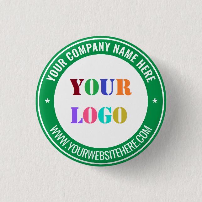 Design Your Own Branded Promotional Button Example (Front)