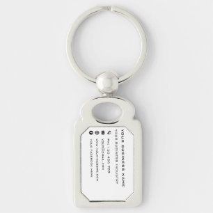 Design Your Own Business Keychain Example