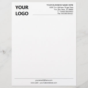 Design Your Own Business Letterhead Template