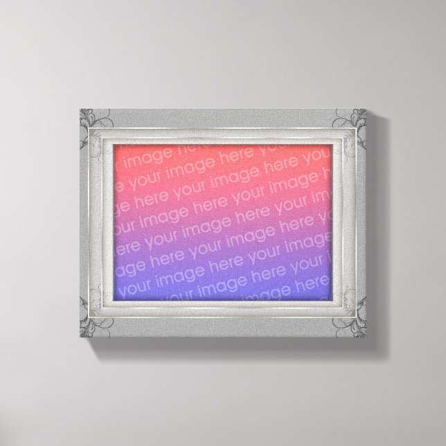 Design Your Own Canvas Print (Front)