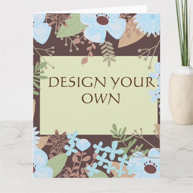 Design Your Own   Card (Front)