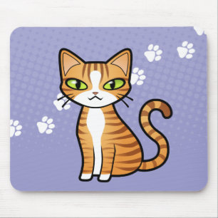 Design Your Own Cartoon Cat Mouse Pad