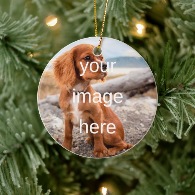 DESIGN YOUR OWN CERAMIC ORNAMENT (Tree)