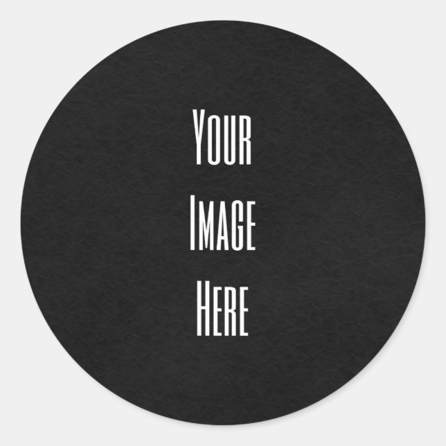 Design Your Own Classic Round Sticker (Front)