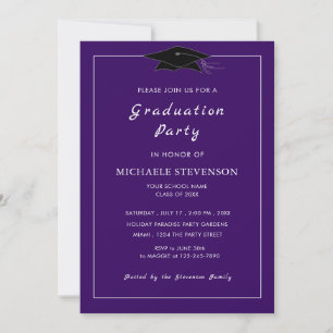 Design Your Own Colour Graduation Invitations