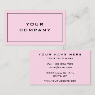 Design Your Own Colour Promotional Business Card
