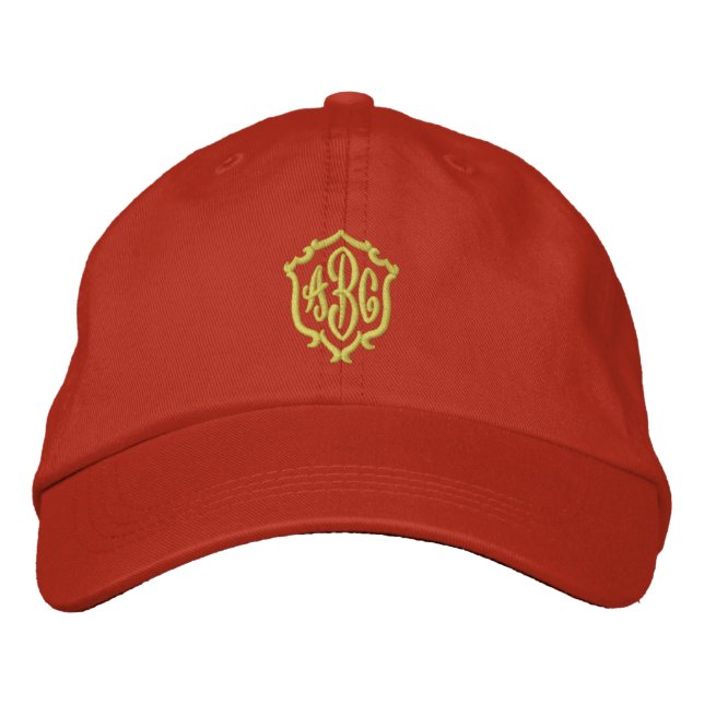 Design Your Own Cool Embroidered Team Softball Cap (Front)