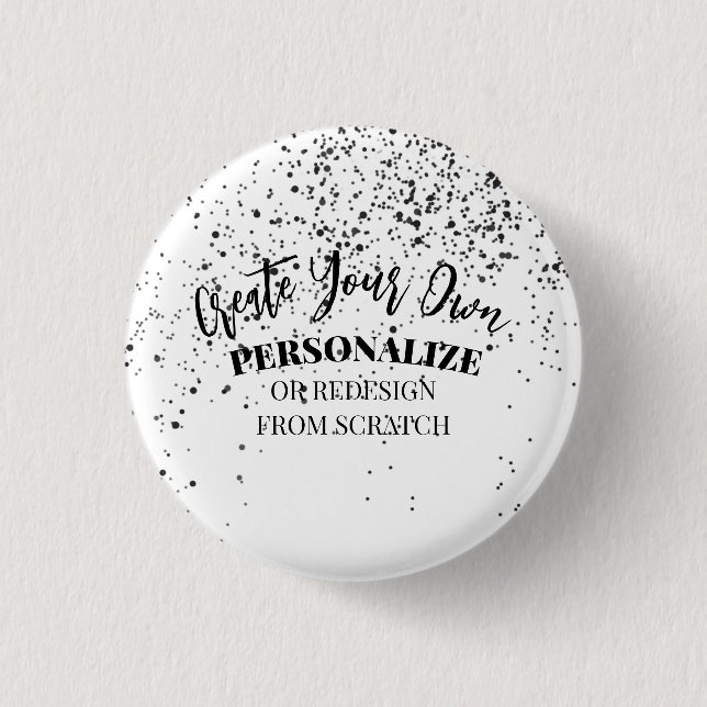 Design Your Own Custom 1 Inch Round Button (Front)