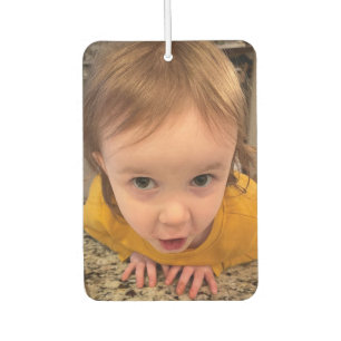 Design Your Own Custom 2 Photos Automobile Air Freshener