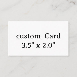 Design Your Own custom 3.5" x 2.0" Place Card