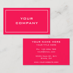 Design Your Own Custom Colour Business Card Exampl