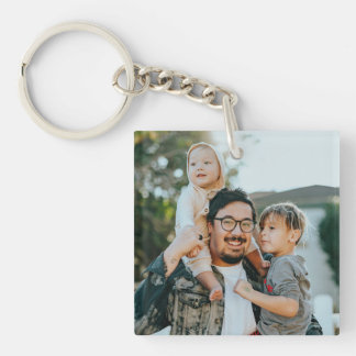 Design Your Own Custom Family Photo Keychain