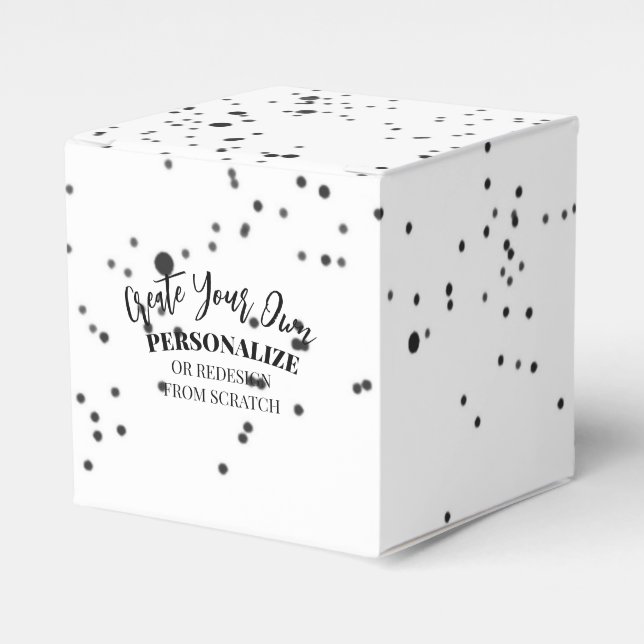 Design Your Own Custom Favor Box (Front Side)