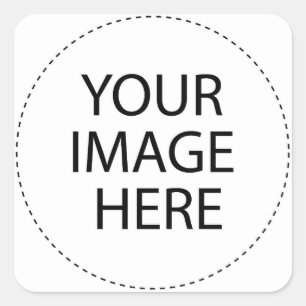 Design Your Own Custom Gifts - Blank Square Sticker