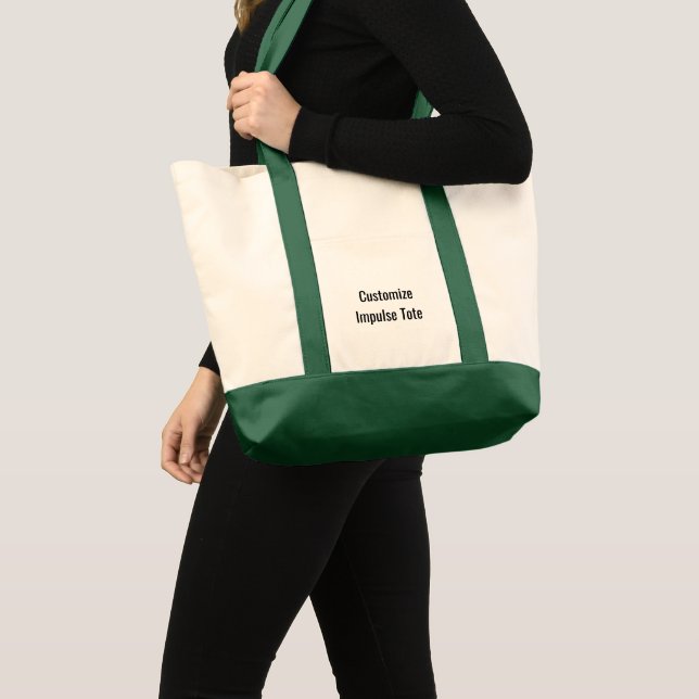 Design Your Own custom Impulse Tote Bag (Front (Product))