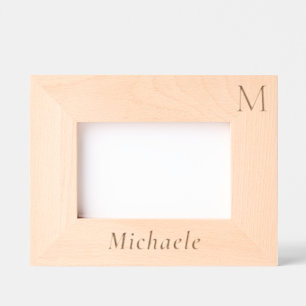 Design Your Own Custom Letter Name Etched Frames