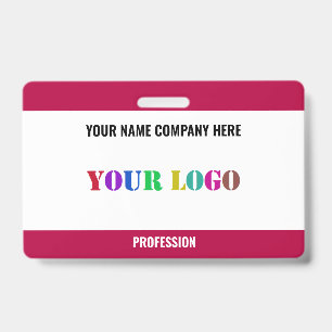 Design Your Own Custom Logo Name Business Badge