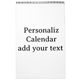 Design Your Own custom Medium Calendar