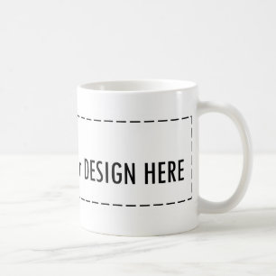 Design Your Own Custom Personalize Name Design Coffee Mug