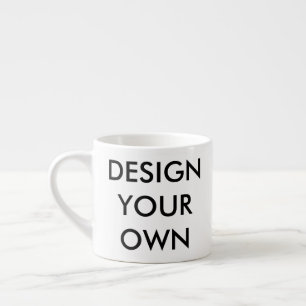 Design Your Own Custom Personalized Espresso Cup