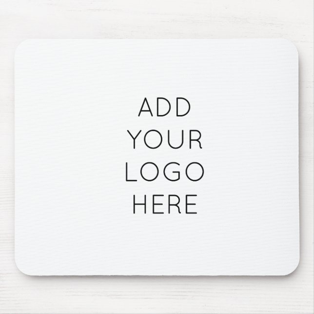 Design Your Own Custom Personalized Logo Image Mouse Pad (Front)
