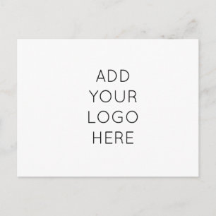 Design Your Own Custom Personalized Logo Image Postcard