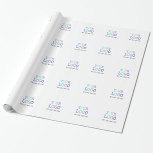 Design Your Own Custom Personalized Logo Wrapping Paper