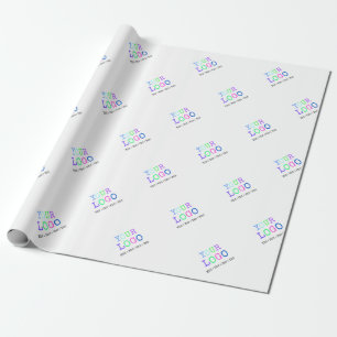 Design Your Own Custom Personalized Logo Wrapping Paper