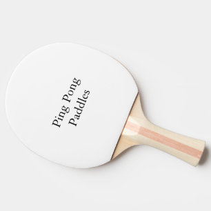 Design Your Own custom  Ping Pong Paddle