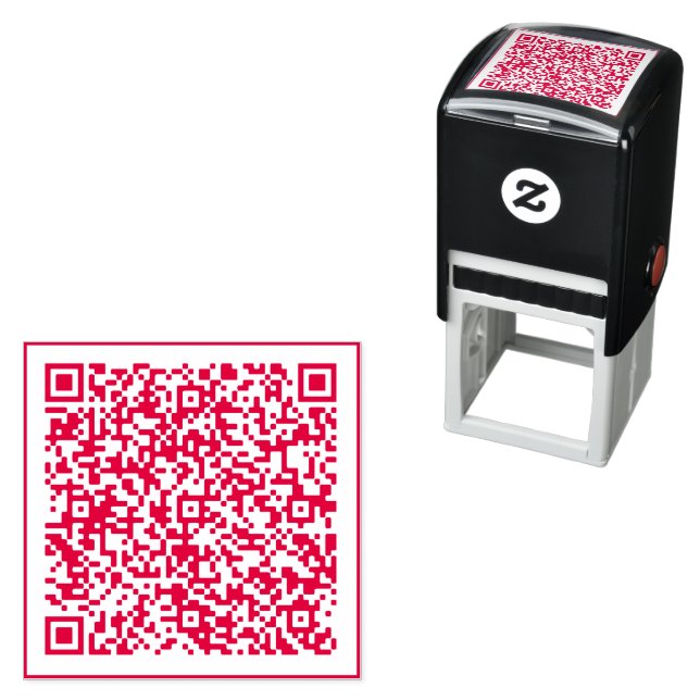 Design Your Own Custom QR Code Self-inking Stamp (In Situ)