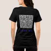 Design Your Own Custom QR Code T-Shirt Template