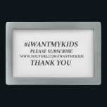 Design Your Own custom rectangular belt buckle<br><div class="desc">The Most Interesting Thing About Me Is... The Love I Have For My Children Will Create #Homonymous... My Destination Is To Make This World A Better Place. I Love You All As One Of My Own. Please Look With-In That One #BeLoved Thing In Life That Is Probably Giving You The...</div>