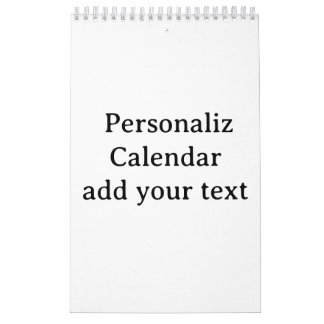 Design Your Own custom Single Page Calendar