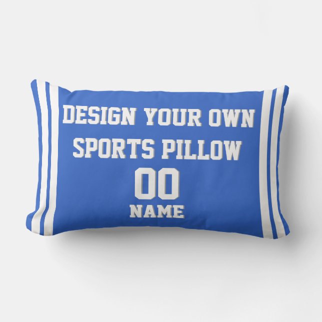 Design Your Own Custom Sports Pillow (Front)