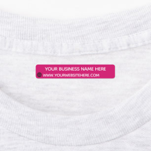 Design Your Own Custom Text Colour Business Labels