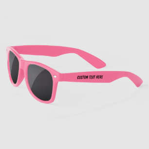 Design Your Own Custom Text Sunglasses Personalize