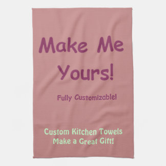 Design Your Own Custom Towels