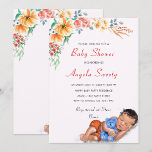 Design Your Own Cute Baby Shower Invitation