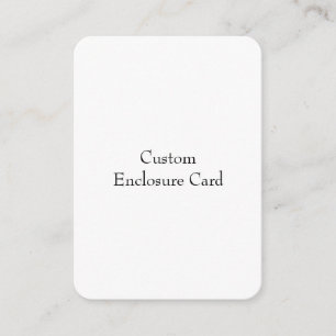 Design Your Own Flat Enclosure Card