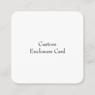 Design Your Own Flat Enclosure Card