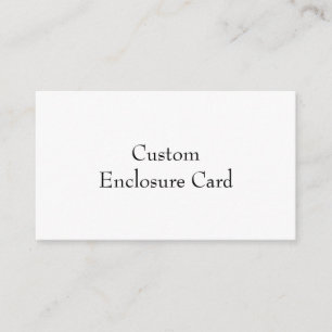 Design Your Own Folded Enclosure Card