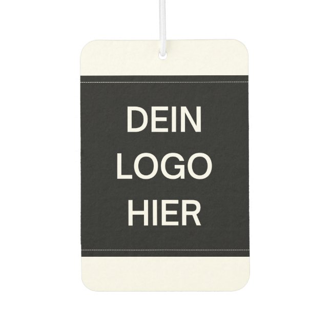 Design your own fragrance tree air freshener (Front)