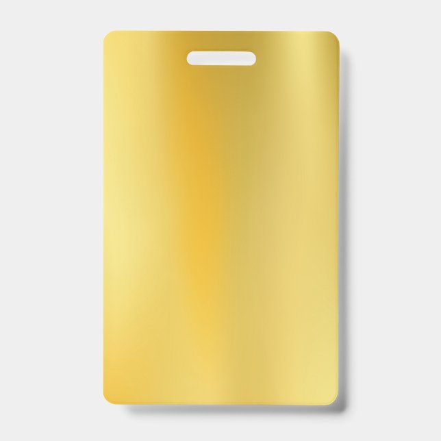 design your own Gold badge (Front)