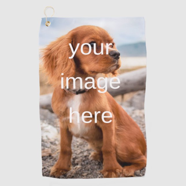 DESIGN YOUR OWN GOLF TOWEL (Front)