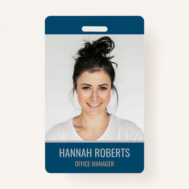 design your own ID badge (Front)